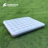 Factory direct sales of outdoor inflatable pvc camping flocking mattresses, folding and thickening, and household height-increasing temporary inflatable beds details Picture